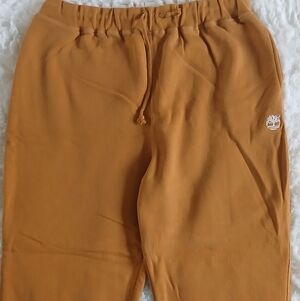 MENS CLASSIC BROWN TIMBERLAND SWEATPANTS XL WINTER GOLD